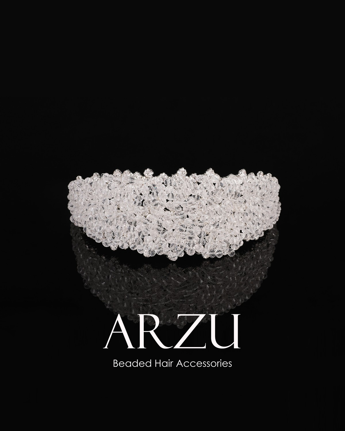 Arzu Zircon Stone And Crystal Beaded Hair Accessories Buy Now.