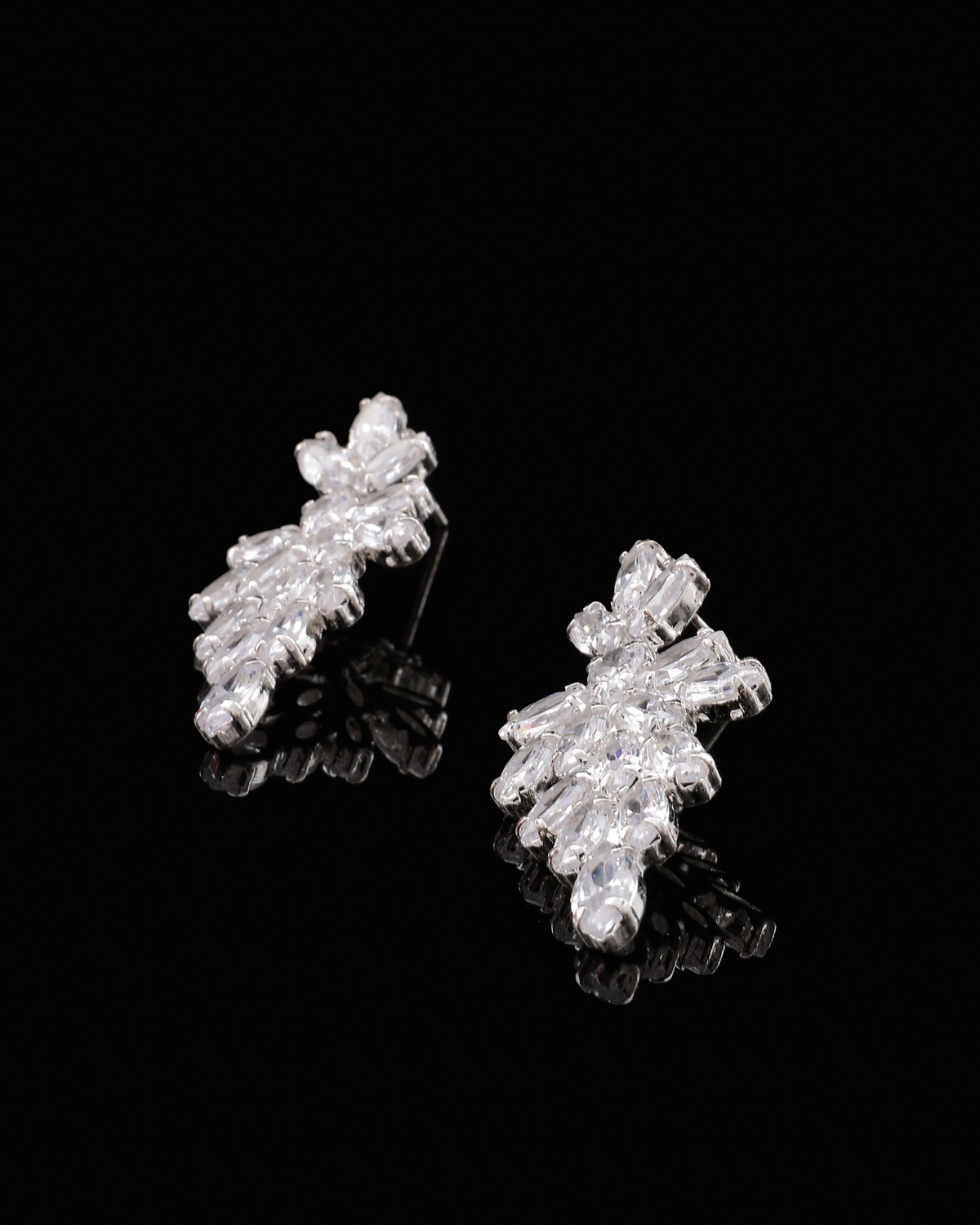 Zircon stone earrings Clearance