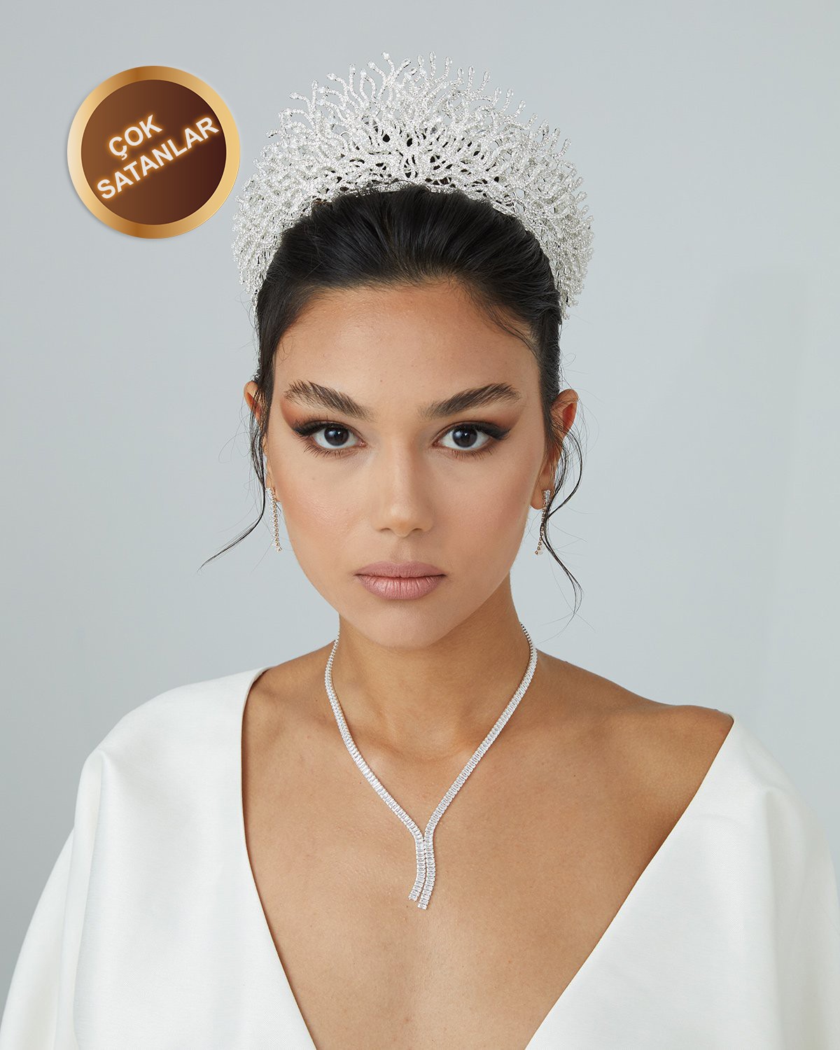 Feyza Uc Boyutlu Zirkon Tasli Gelin Taci Gelin Urunlerinde Feyza Uc Boyutlu Zirkon Tasli Gelin Taci Gelin Urunlerinde