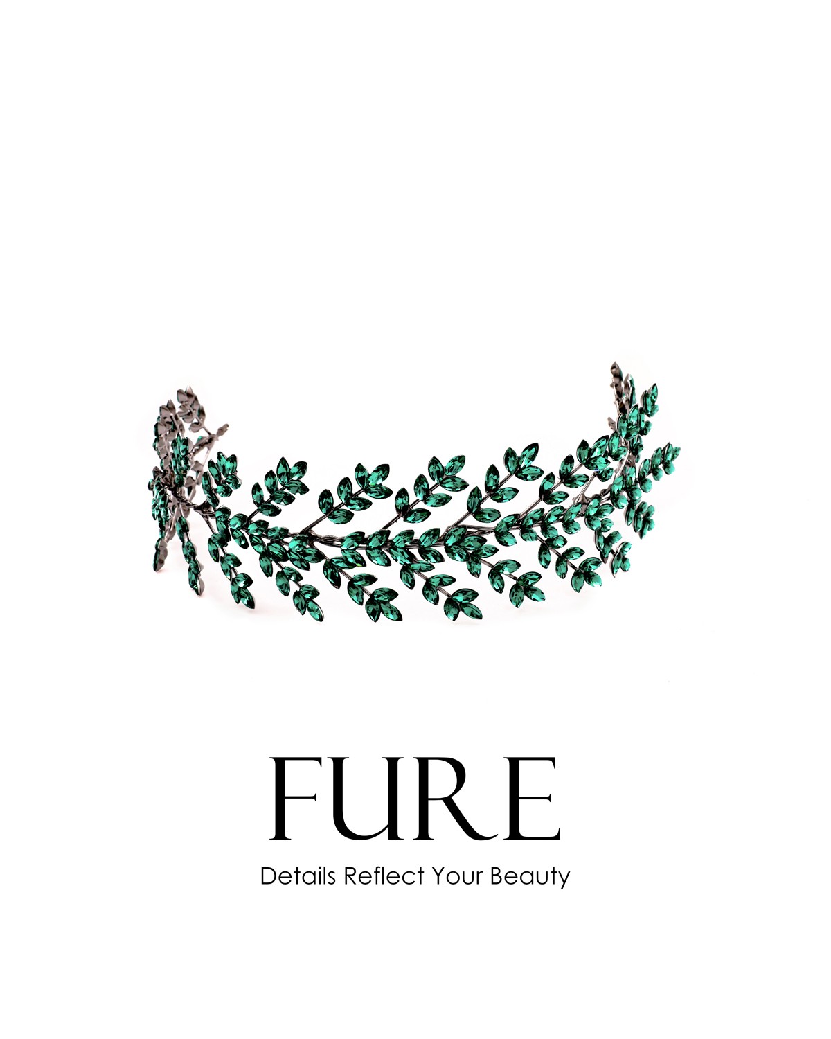 Fure Crystal Stone Hair Accessories Buy Now