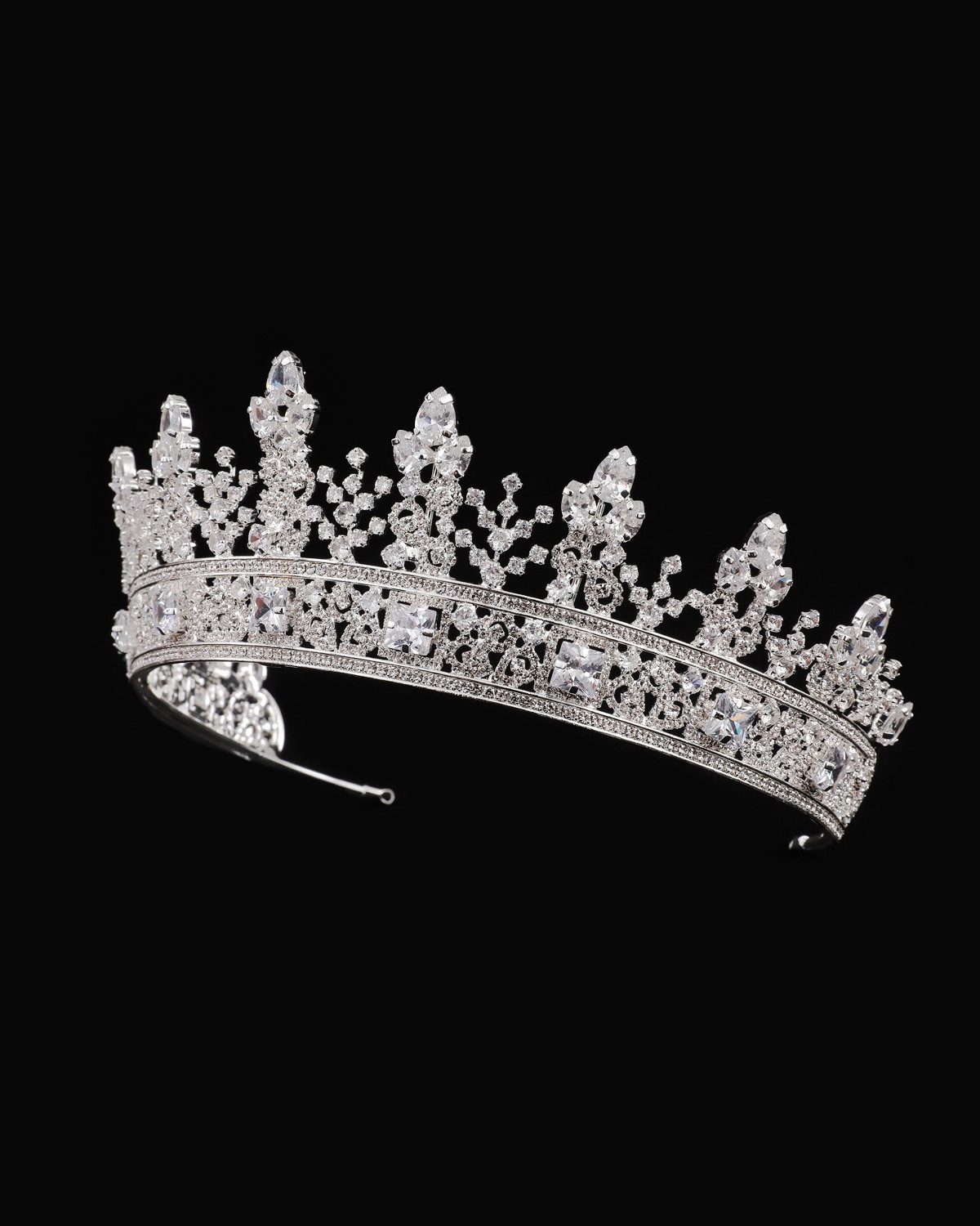 Hayal Zircon Bridal Crown Buy Now.