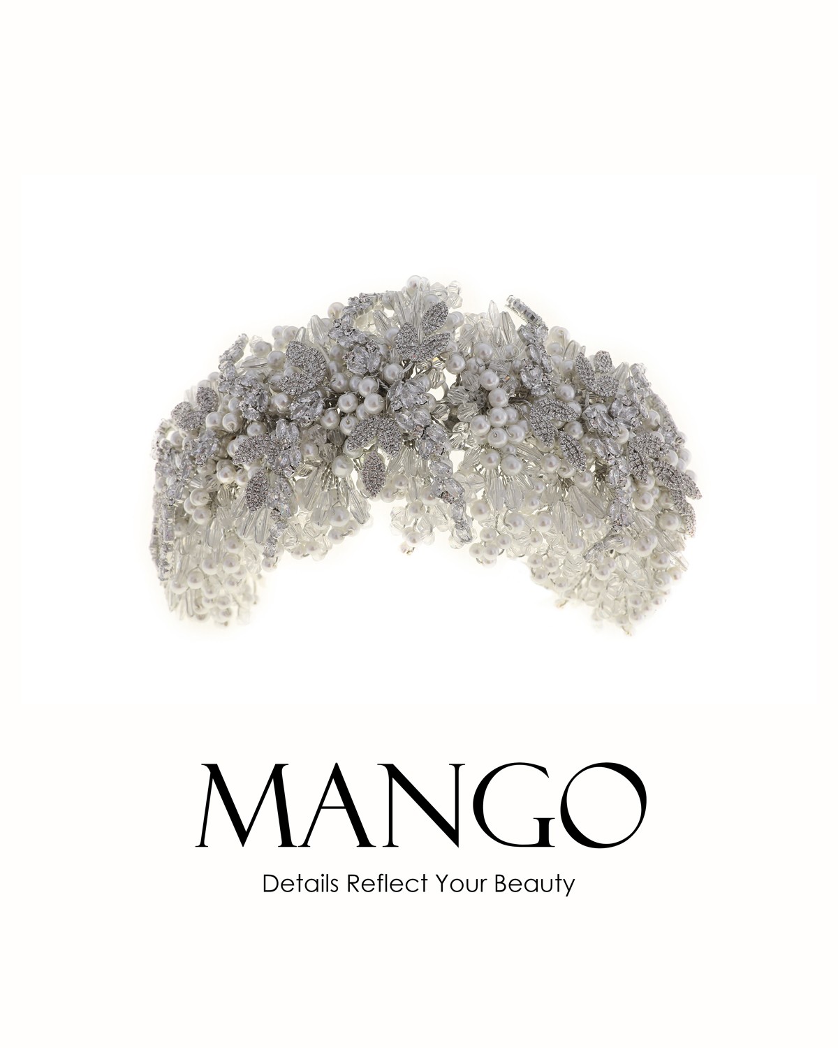 Mango Zircon Stone And Pearl Hair Accessories Buy Now.