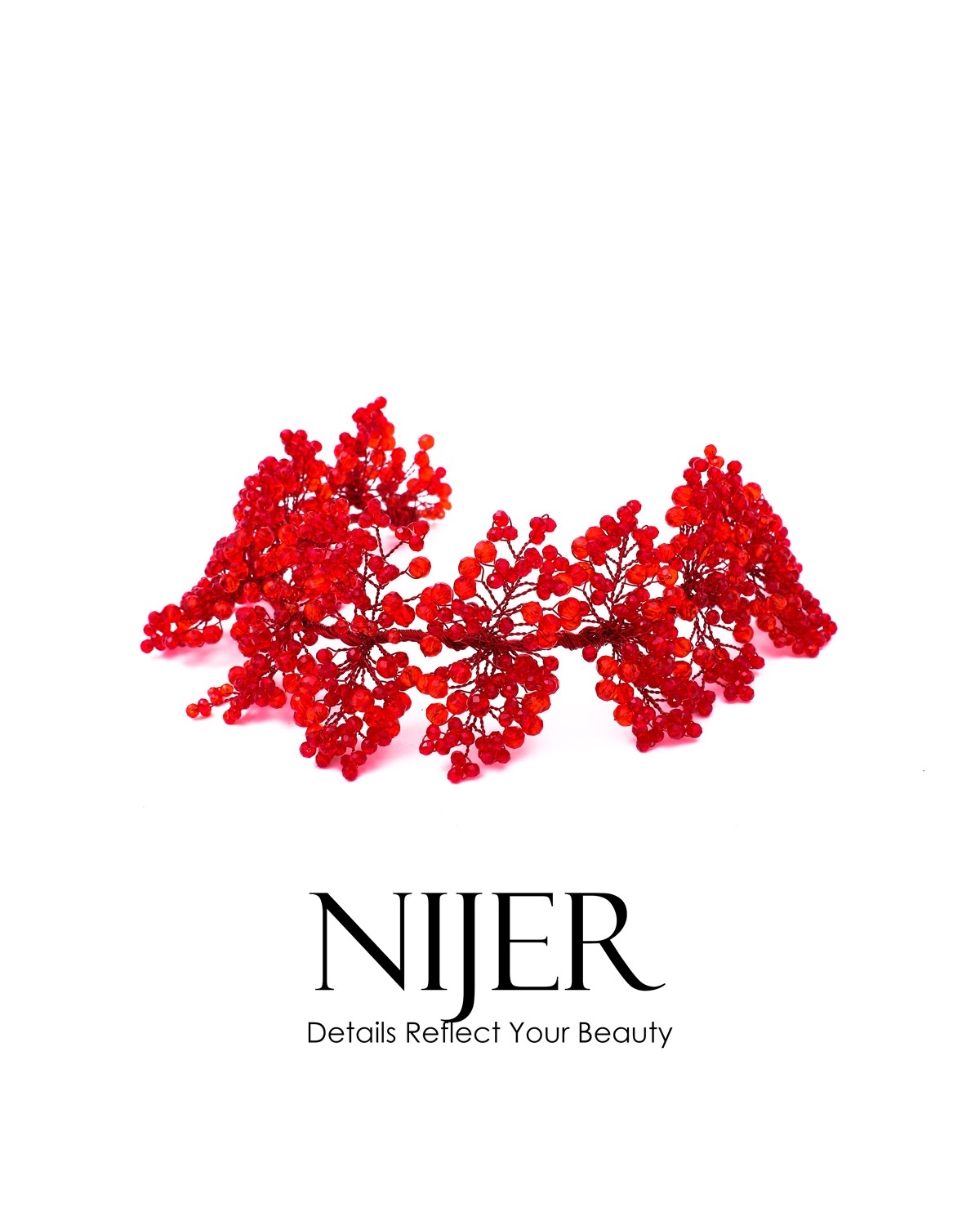 Niger Crystal Beaded Hair Accessories Buy Now.