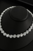 Zircon Set Necklace Wedding Henna Engagement Jewelry Set Models