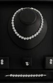 Zircon Set Necklace Wedding Henna Engagement Jewelry Set Models