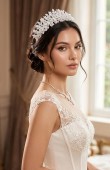 Zircon Stone Hair Accessories Models Design Wedding Henna Engagement Bride						
