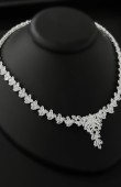 Zircon Set Necklace Wedding Henna Engagement Jewelry Set Models