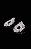 Zircon Stone Earrings Engagement Wedding Design Henna Earring Models Stylish Earrings