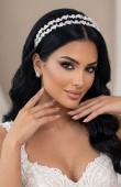 Zircon Stone Hair Accessories Models Design Wedding Henna Engagement Bride						