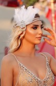 Crystal Stone Hair Accessories Models Wedding Henna Engagement Bride