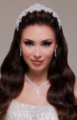 Zircon Stone Hair Accessories Models Wedding Henna Engagement Bride						