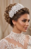 Zircon Stone Hair Accessories Models Wedding Henna Engagement Bride						