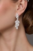 Zircon Stone Earrings Engagement Wedding Design Henna Earring Models Stylish