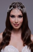 Bridal Henna Crown Hair Accessories Models Wedding Engagement