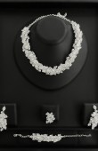 Zircon Set Necklace Wedding Henna Engagement Jewelry Set Models