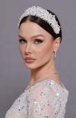 Zircon Stone Hair Accessories Models Wedding Henna Engagement Bride						