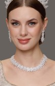 Zircon Set Necklace Wedding Henna Engagement Jewelry Set Models