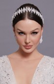 Zircon Stone Hair Accessories Models Wedding Henna Engagement Bride						