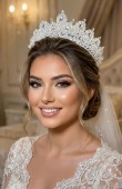 Bridal Crown Models Design Wedding Engagement