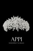 Zircon Stone Hair Accessories Models Design Wedding Henna Engagement Bride						