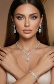 Set Necklace Wedding Henna Engagement Jewelry Set Models