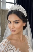 Zircon Stone Hair Accessories Models Wedding Henna Engagement Bride						