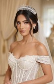 Zircon Stone Hair Accessories Models Design Wedding Henna Engagement Bride						