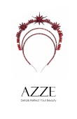 Crystal Stone Crown Hair Accessories Trend Design Wedding Bridal Henna