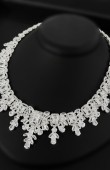 Zircon Set Necklace Wedding Henna Engagement Jewelry Set Models