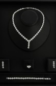 Zircon Set Necklace Wedding Henna Engagement Jewelry Set Models