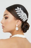 Zircon Stone Hair Accessories Models Wedding Henna Engagement Bride hair comb	