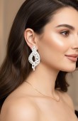Zircon Set Necklace Wedding Henna Engagement Jewelry Set Models