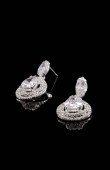 Zircon Stone Earrings Engagement Wedding Design Henna Stylish Earring Models