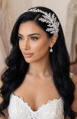 Zircon Stone Hair Accessories Models Wedding Henna Engagement Bride						