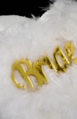 Bride Bride Slippers Party Bachelorette Feathered Slippers