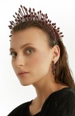 Zircon Stone Crown Hair Accessory Trend Design Wedding Bridal Henna