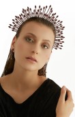 Zircon Stone Crown Hair Accessory Trend Design Wedding Bridal Henna