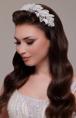 Zircon Stone Hair Accessories Models Wedding Henna Engagement Bride						