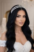 Zircon Stone Hair Accessories Models Wedding Henna Engagement Bride						