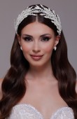 Zircon Stone Hair Accessories Models Hair Band Beaded Henna Wedding