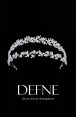 Zircon Stone Hair Accessories Models Wedding Henna Engagement Bride		