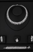 Zircon Set Necklace Wedding Henna Engagement Jewelry Set Models