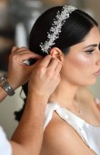 Zircon Stone Hair Accessory Models Hair Band Beaded Henna Wedding