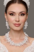 Zircon Set Necklace Wedding Henna Engagement Jewelry Set Models