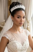 Bridal Zircon Stone Hair Accessories Hair Band Wedding Design