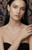 Set Necklace Wedding Henna Engagement Jewelry Set Models