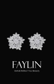 Zircon Stone Earrings Engagement Wedding Design Henna Earring Models Stylish Earrings