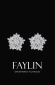 Zircon Stone Earrings Engagement Wedding Design Henna Earring Models Stylish Earrings