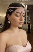 Bridal Crown Models Engagement Special Design Wedding Dress