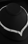 Zircon Set Necklace Wedding Henna Engagement Jewelry Set Models